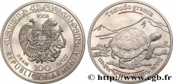 ARMÉNIE 100 Dram proof Tortue d’Arménie 2006  SPL 