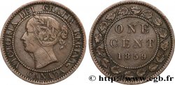 CANADA 1 Cent Victoria 1859 