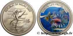 PALAU 1 Dollar Proof Protection de la vie marine 2005 