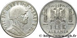 ALBANIE 1 Lek Victor-Emmanuel III d’Italie 1939 Rome