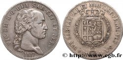 ITALIE - ROYAUME DE SARDAIGNE - VICTOR-EMMANUEL Ier 5 Lire 1817 Turin XF 