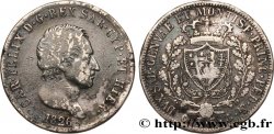 ITALIE - ROYAUME DE SARDAIGNE 5 Lire Charles-Félix 1826 Gênes TB 
