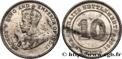 MALAYSIA - STRAITS SETTLEMENTS 10 Cents Georges V 1927 