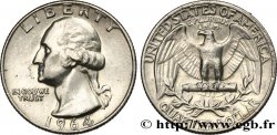 ESTADOS UNIDOS DE AMÉRICA 1/4 Dollar Georges Washington 1964 Philadelphie