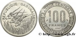 GABON Essai de 100 Francs antilopes type “Banque Centrale” 1971 Paris