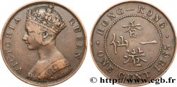 HONGKONG 1 Cent Victoria 1865 