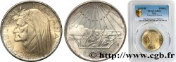 ITALIE - RÉPUBLIQUE ITALIENNE Épreuve (Prova) 500 Lire 700e anniversaire de la naissance de Dante Alighieri 1965 Rome FDC66 PCGS