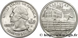 STATI UNITI D AMERICA 1/4 Dollar Kentucky - Silver Proof 2001 San Francisco