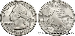 VEREINIGTE STAATEN VON AMERIKA 1/4 Dollar Rhode Island - Silver Proof 2001 San Francisco