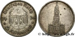 GERMANY 5 Reichsmark église de la garnison de Potsdam 1934 Munich