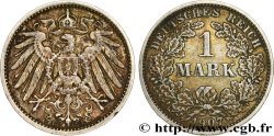 GERMANIA 1 Mark Empire aigle impérial 2e type 1907 Muldenhütten - E