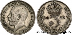 VEREINIGTEN KÖNIGREICH 3 Pence Georges V 1920 