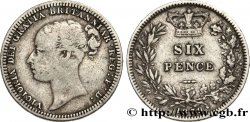 VEREINIGTEN KÖNIGREICH 6 Pence Victoria 1879 