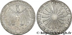 GERMANY 10 Mark XXe J.O. Munich “IN MÜNCHEN” 1972 Munich