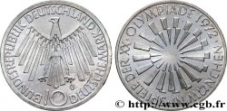 DEUTSCHLAND 10 Mark XXe J.O. Munich “IN MÜNCHEN” 1972 Hambourg