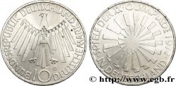 DEUTSCHLAND 10 Mark XXe J.O. Munich / aigle type “IN DEUTSCHLAND” 1972 Munich