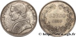 VATICAN AND PAPAL STATES 1 Scudo Pie IX an IV 1850 Rome AU 