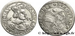 AUTRICHE 3 Kreuzer Ferdinand-Charles 1645 Hall SUP 