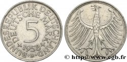 ALEMANIA 5 Mark aigle 1958 Munich