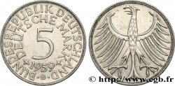 DEUTSCHLAND 5 Mark aigle 1959 Karlsruhe