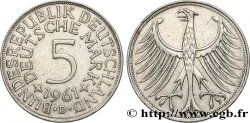 ALEMANIA 5 Mark aigle 1961 Munich