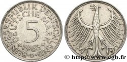 GERMANIA 5 Mark aigle 1963 Munich