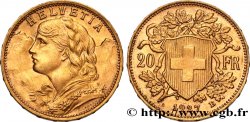 INVESTMENT GOLD 20 Francs or  Vreneli  1927 Berne