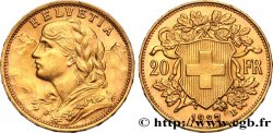 OR D INVESTISSEMENT 20 Francs or  Vreneli  1927 Berne