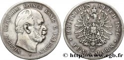 ALEMANIA - PRUSIA 5 Mark Guillaume 1876 Breslau