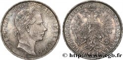 AUTRICHE 1 Florin François-Joseph Ier tête laurée 1858 Vienne SPL 