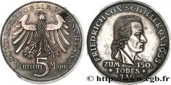 ALLEMAGNE 5 Mark Friedrich von Schiller 1955 Stuttgart SUP 