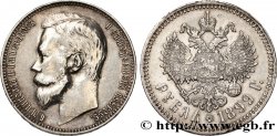 RUSSIE 1 Rouble Nicolas II 1899 Saint Petersbourg TTB/TTB+ 
