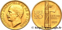 ITALY - KINGDOM OF ITALY - VICTOR-EMMANUEL III 20 Lire 1923 Rome