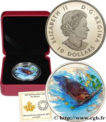 CANADA 10 Dollars Proof Le castor 2017  FDC 