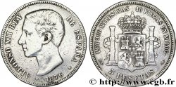 ESPAÑA 5 Pesetas Alphonse XII 1876 Madrid