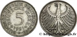 ALLEMAGNE 5 Mark aigle 1951 Munich