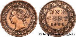CANADA 1 Cent Victoria 1900 