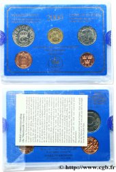 SUÈDE Série 4 monnaies (+ médaille) 2000 