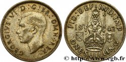 REINO UNIDO 1 Shilling Georges VI “Scotland reverse” 1942 