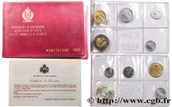 SAINT-MARIN Série FDC 10 Monnaies 1992 Rome