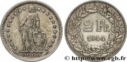 SVIZZERA  2 Francs Helvetia 1944 Berne