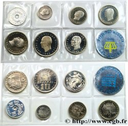GRIECHENLAND Série Proof 7 monnaies 1965 