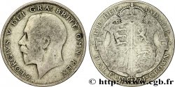 REGNO UNITO 1/2 Crown Georges V 1921 
