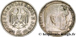 GERMANIA 5 Reichsmark Maréchal Paul von Hindenburg 1935 Munich