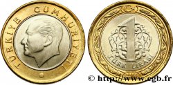 TURKEY 1 Lira Kemal Ataturk 2014  MS 