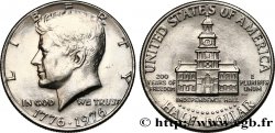 ÉTATS-UNIS D&nbsp;AMÉRIQUE 1/2 Dollar Independence Hall bicentennaire 1976 Philadelphie