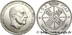 SPAGNA 100 Pesetas Francisco Franco (1966 dans les étoiles) 1966 Madrid