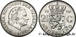 PAYS-BAS 2 1/2 Gulden Juliana 1959 Utrecht