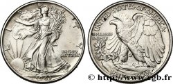 ÉTATS-UNIS D&nbsp;AMÉRIQUE 1/2 Dollar Walking Liberty 1943 Philadelphie