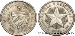 CUBA 1 Peso 1933  MBC+ 